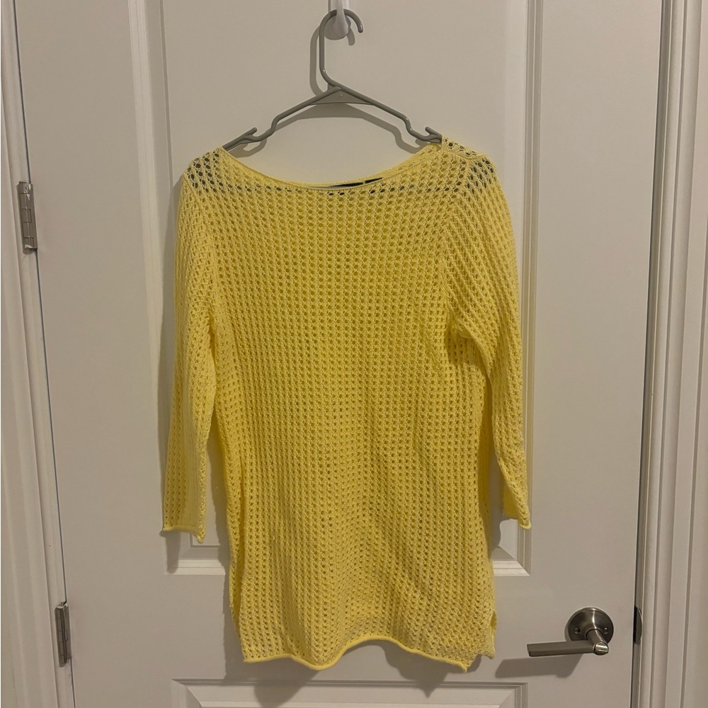 Crochet swim coverup